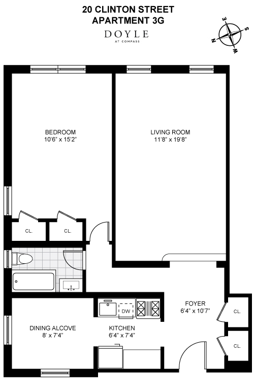 20 Clinton Street, Unit 3G Manhattan, NY 10002 - Photo 11 of 11