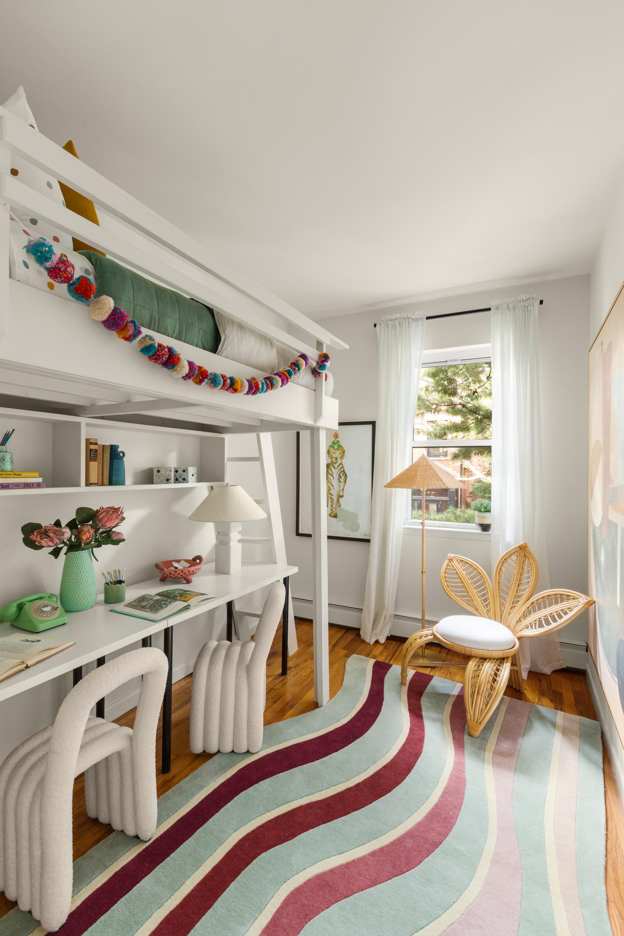 238 Clinton Street, Unit DE Brooklyn, NY 11201 - Photo 14 of 19 a bedroom with furniture and a wooden floor