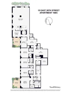 $12,995,000 | 15 East 26th Street, Unit 16BC | NoMad