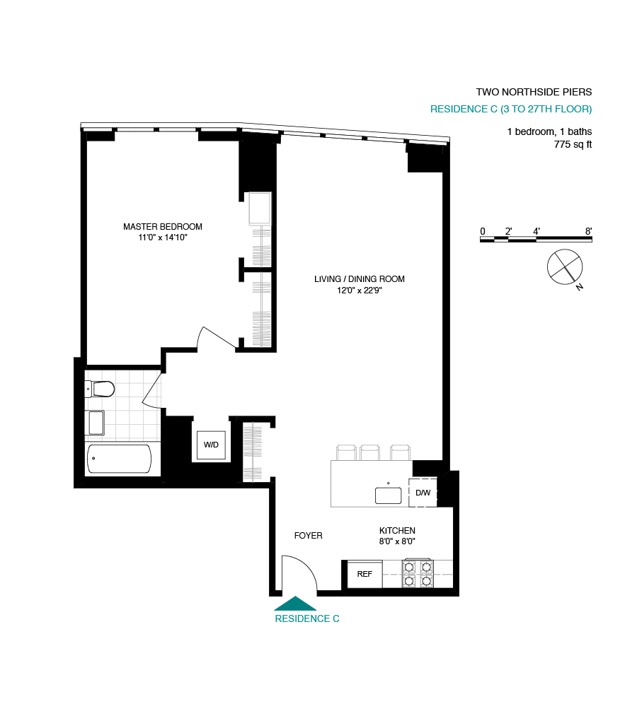 2 Northside Piers, Unit 26C Brooklyn, NY 11249 - Photo 21 of 21