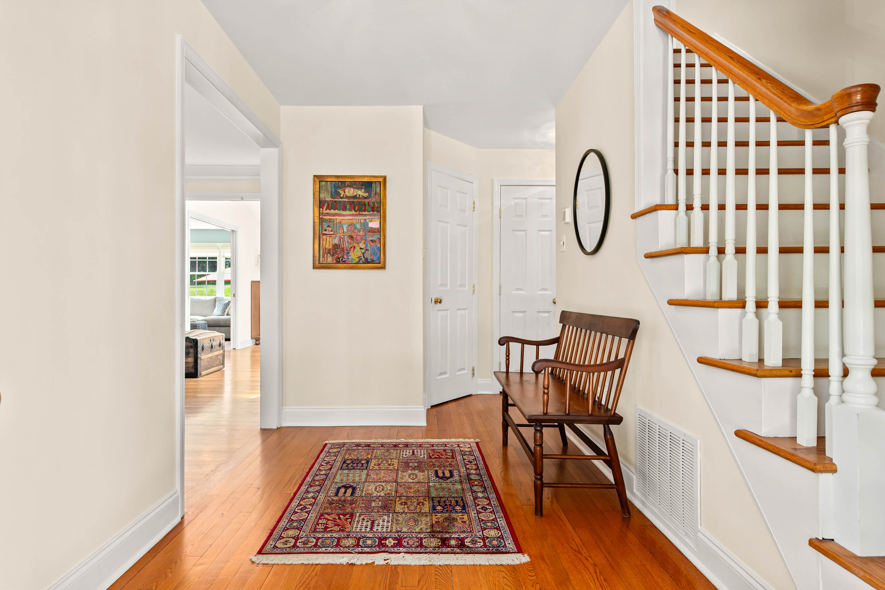 1136 Seaton Ross Road Wayne, PA 19087 - Photo 21 of 48 a view of a room with furniture and wooden floor