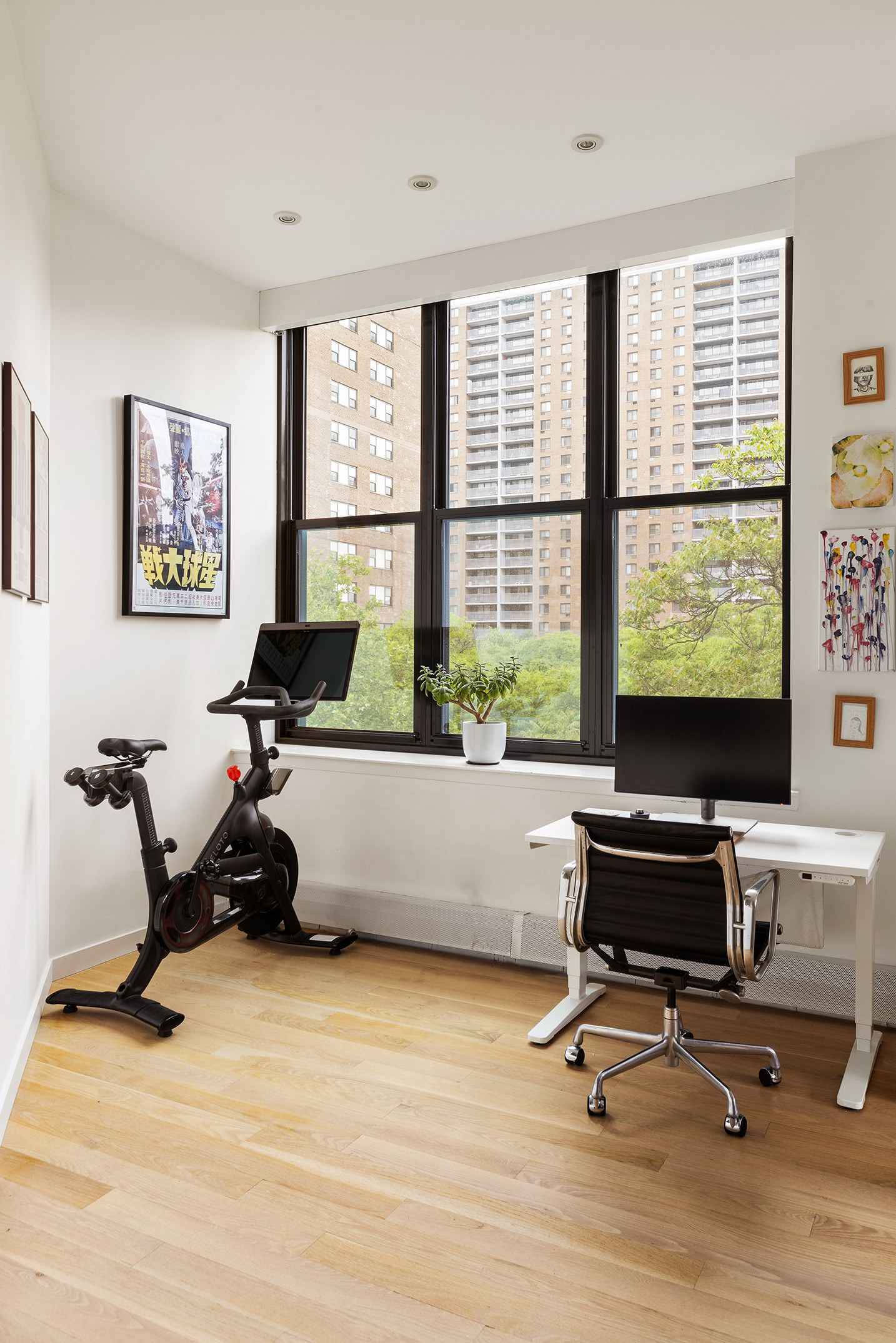 372 Dekalb Avenue, Unit 5J Brooklyn, NY 11205 - Photo 3 of 10 a view of a workspace with furniture and a window