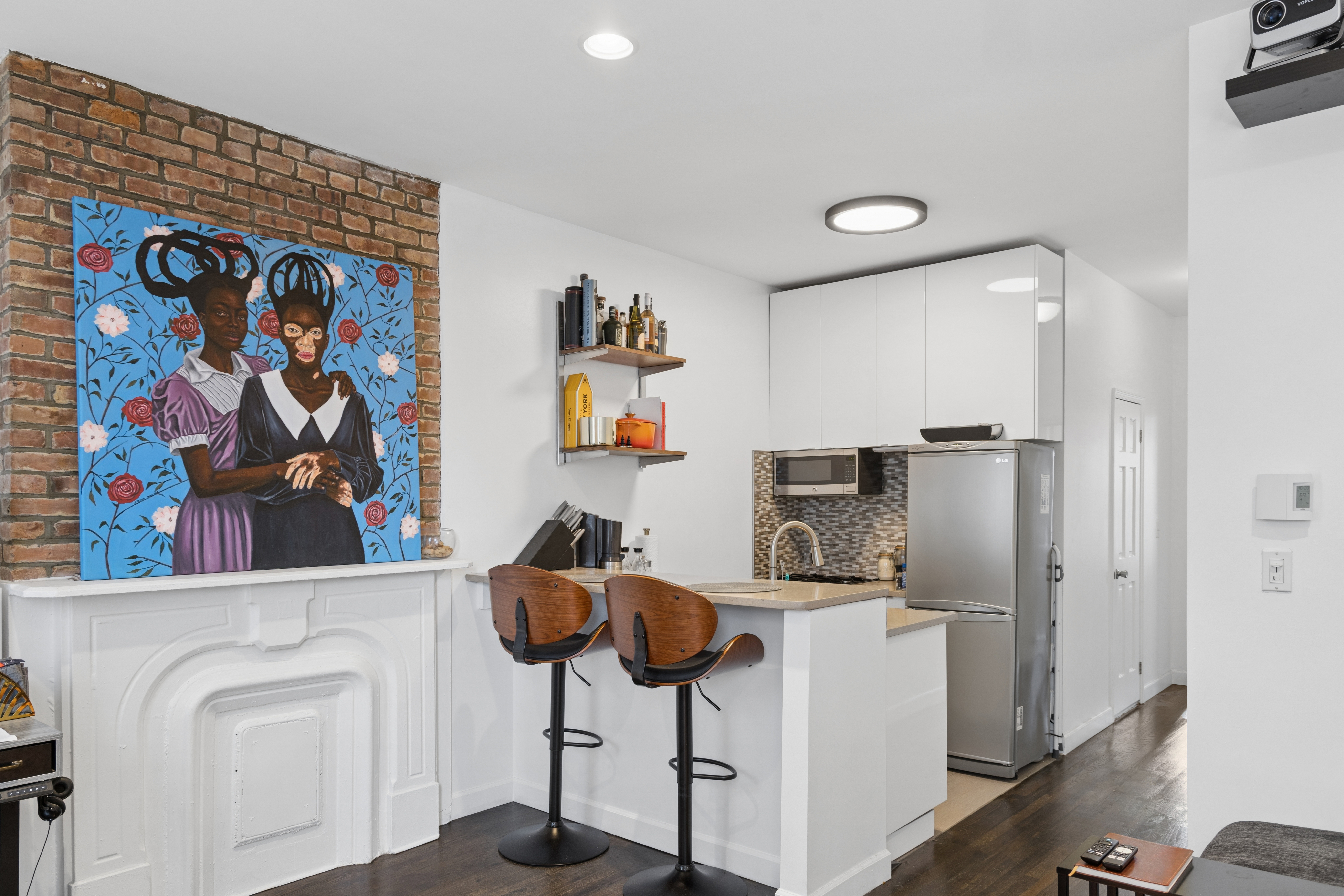 38 Halsey Street, Unit 3 Brooklyn, NY 11216 - Photo 1 of 9 a kitchen with stainless steel appliances a refrigerator and a stove