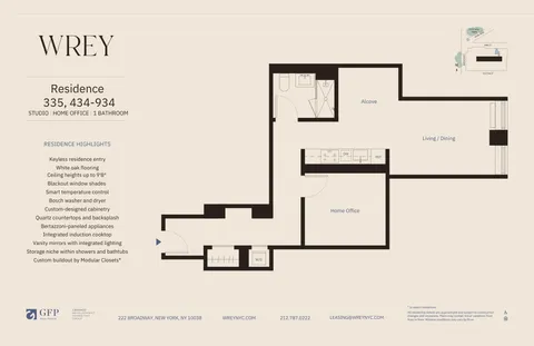 $5,415 | 222 Broadway, Unit 834 | Financial District