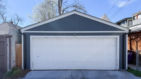 a close up of a house