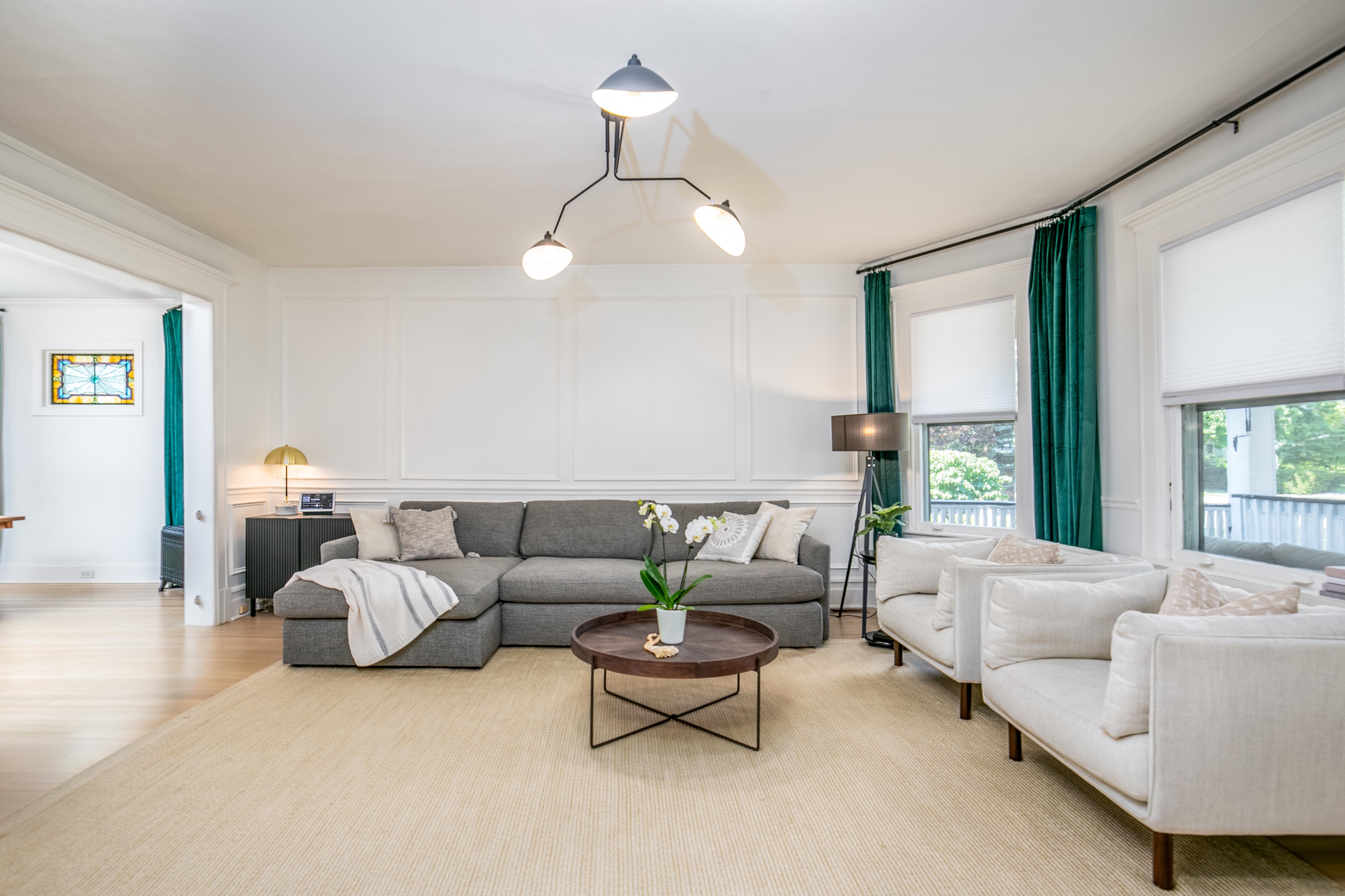 163 Ridge Road Rutherford, NJ 07070 - Photo 10 of 59 a living room with furniture and a large window