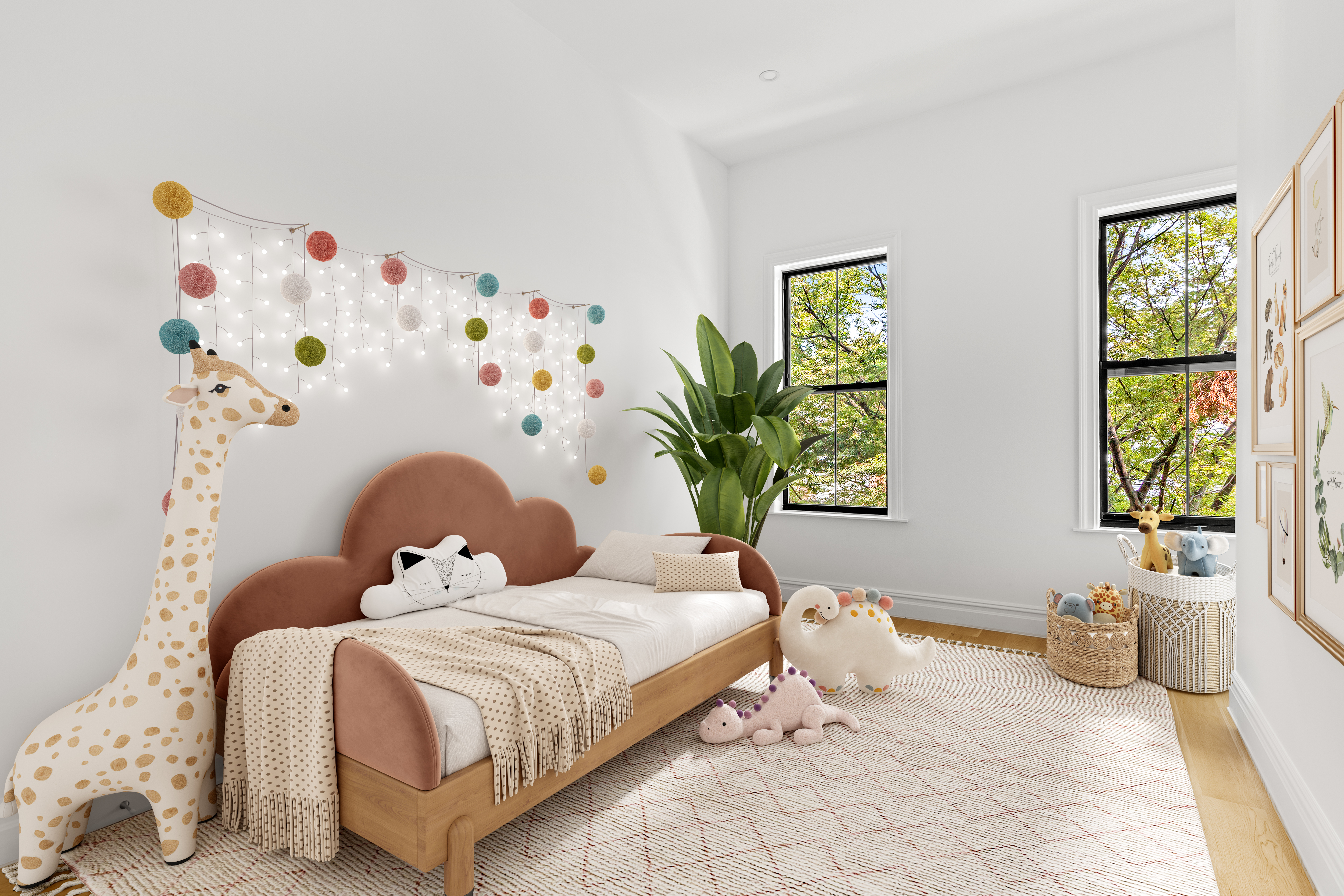 111 Harman Street Brooklyn, NY 11221 - Photo 7 of 12 a bedroom with a bed and a window