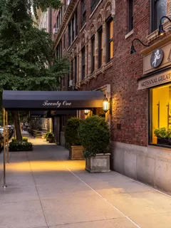 a picture of a book and a bench