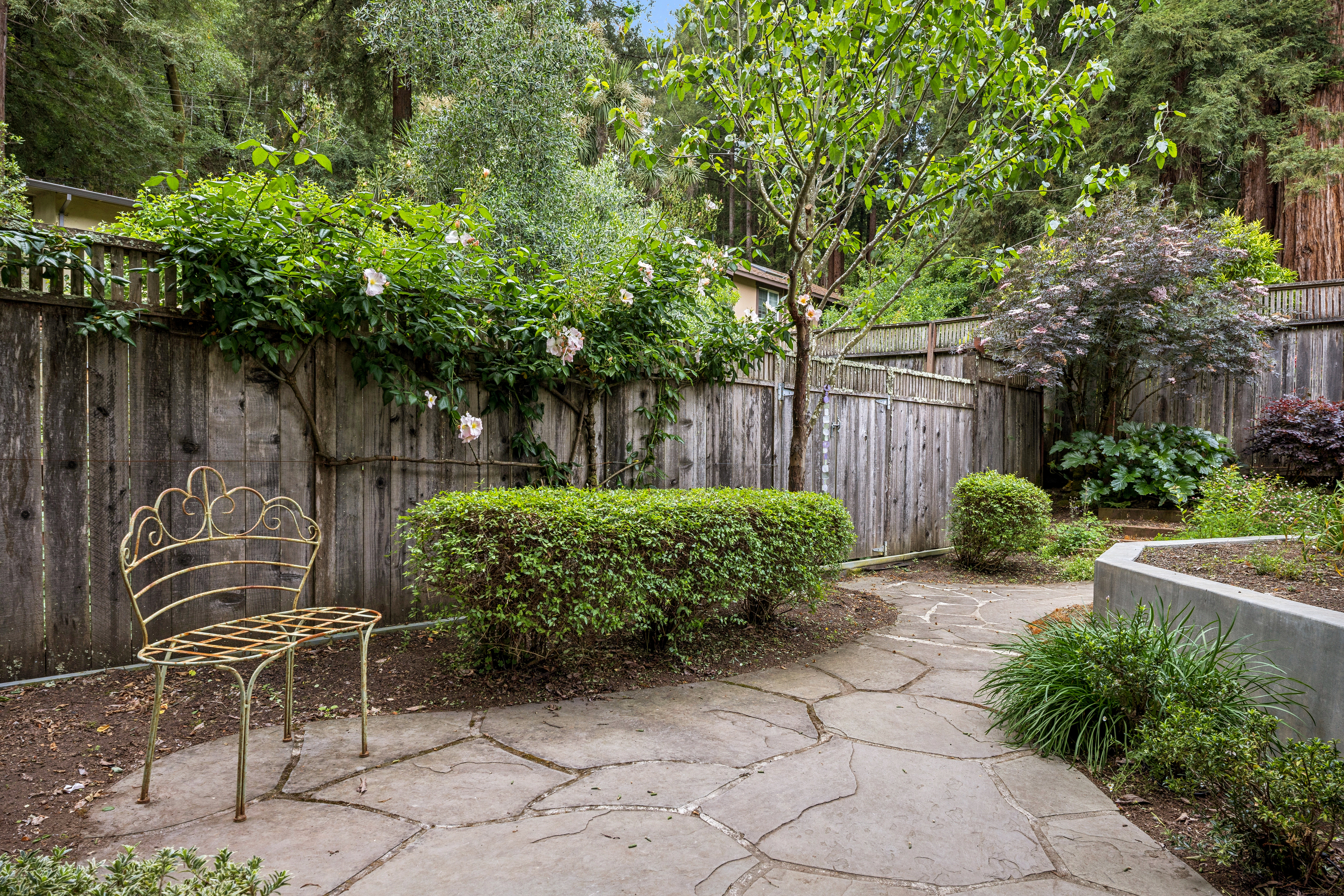 77 Bothin Road Fairfax, CA 94930 - Photo 29 of 32 a front view of a house with garden