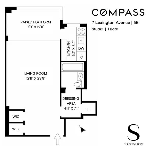$675,000 | 7 Lexington Avenue, Unit 5E | Gramercy