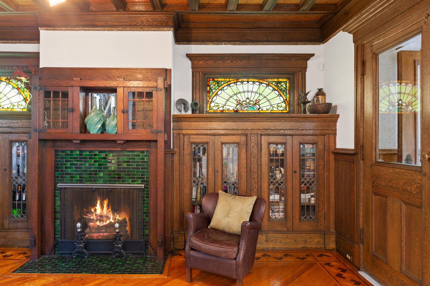 685 East 22nd Street Brooklyn, NY 11210 - Photo 4 of 43 a living room with furniture and a fireplace