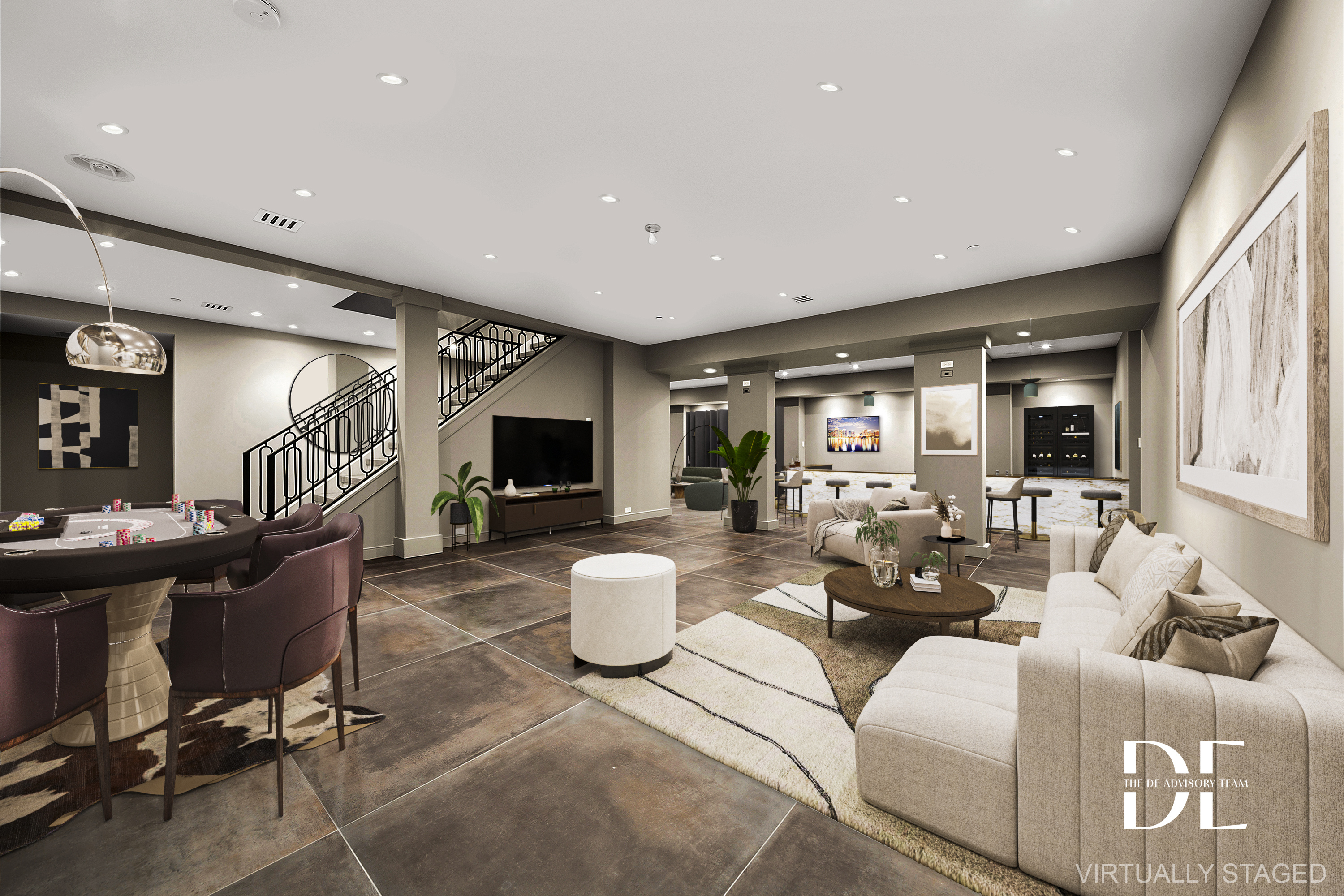 52 Nicolosi Loop Staten Island, NY 10312 - Photo 18 of 23 a living room with furniture and a flat screen tv