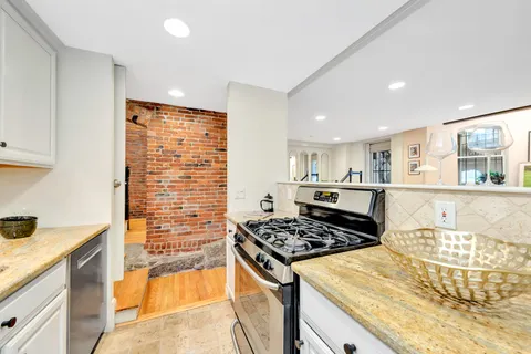 a very nice looking room with a large window