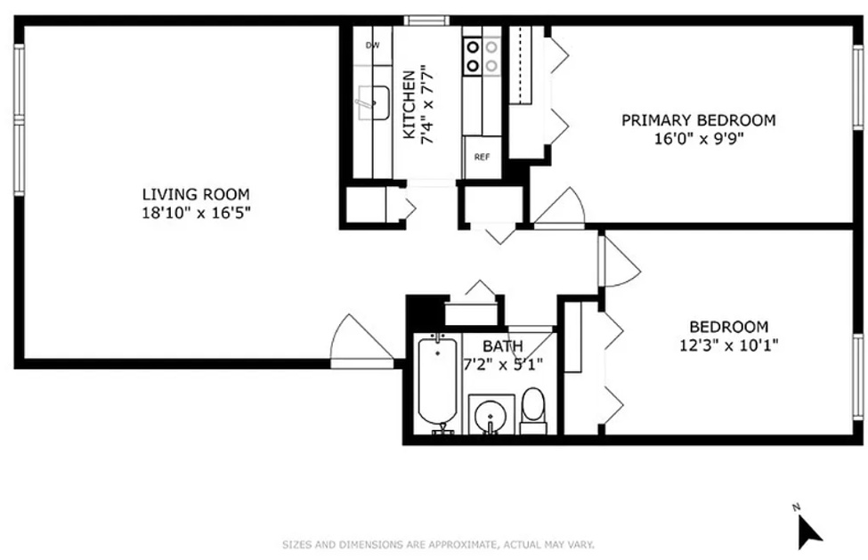 382 West Street, Unit 2B Manhattan, NY 10014 - Photo 12 of 12 Gallery Image 12