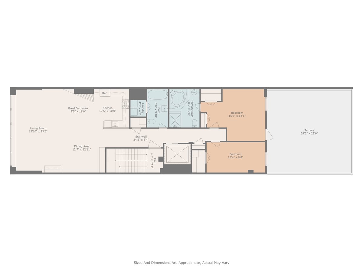 133 West 14th Street, Unit 3 Manhattan, NY 10011 - Photo 13 of 13 a picture of a kitchen with a sink