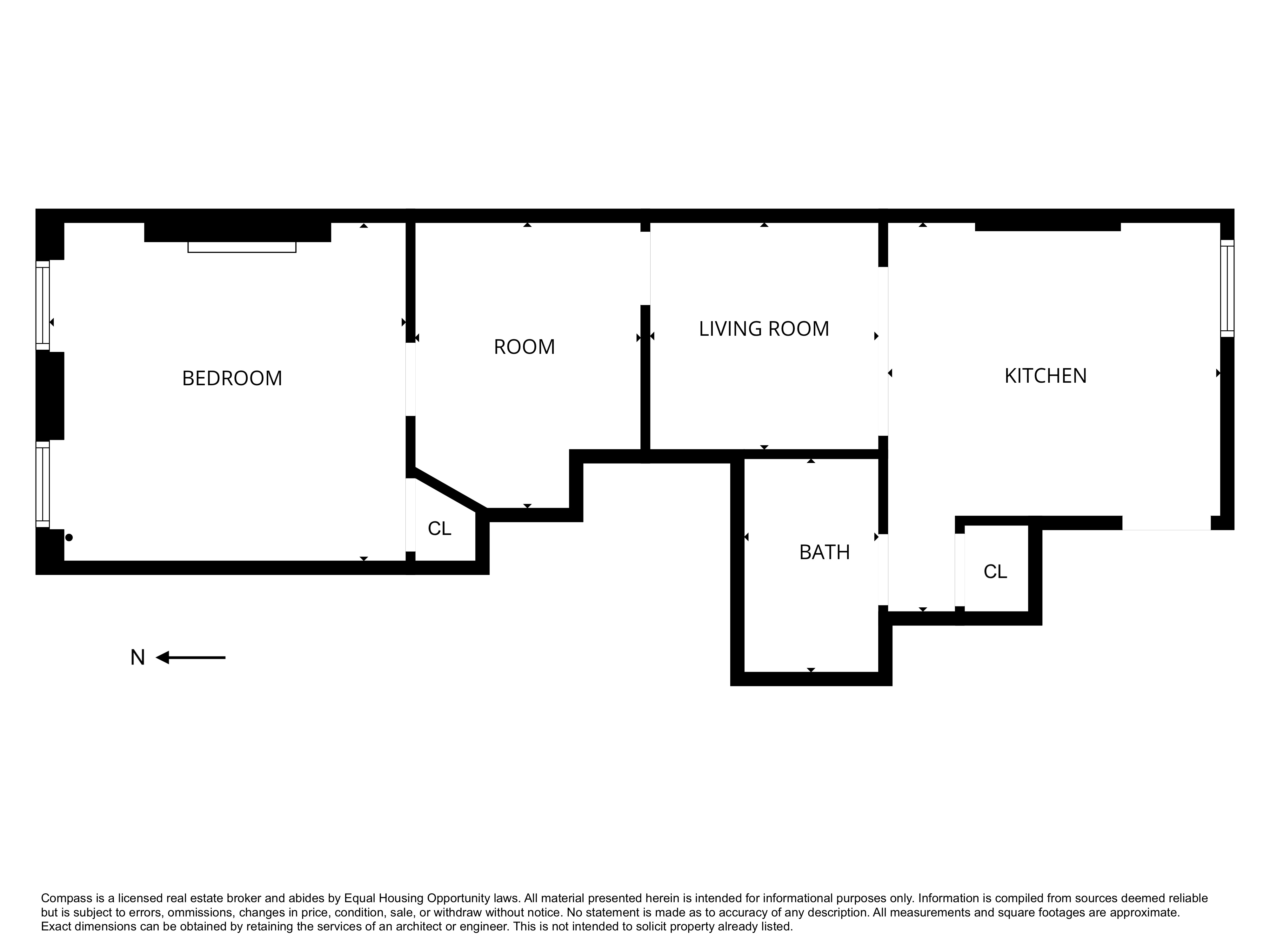 458 West 57th Street, Unit 5FE Manhattan, NY 10019 - Photo 14 of 14 a picture of a room with lots of cabinet