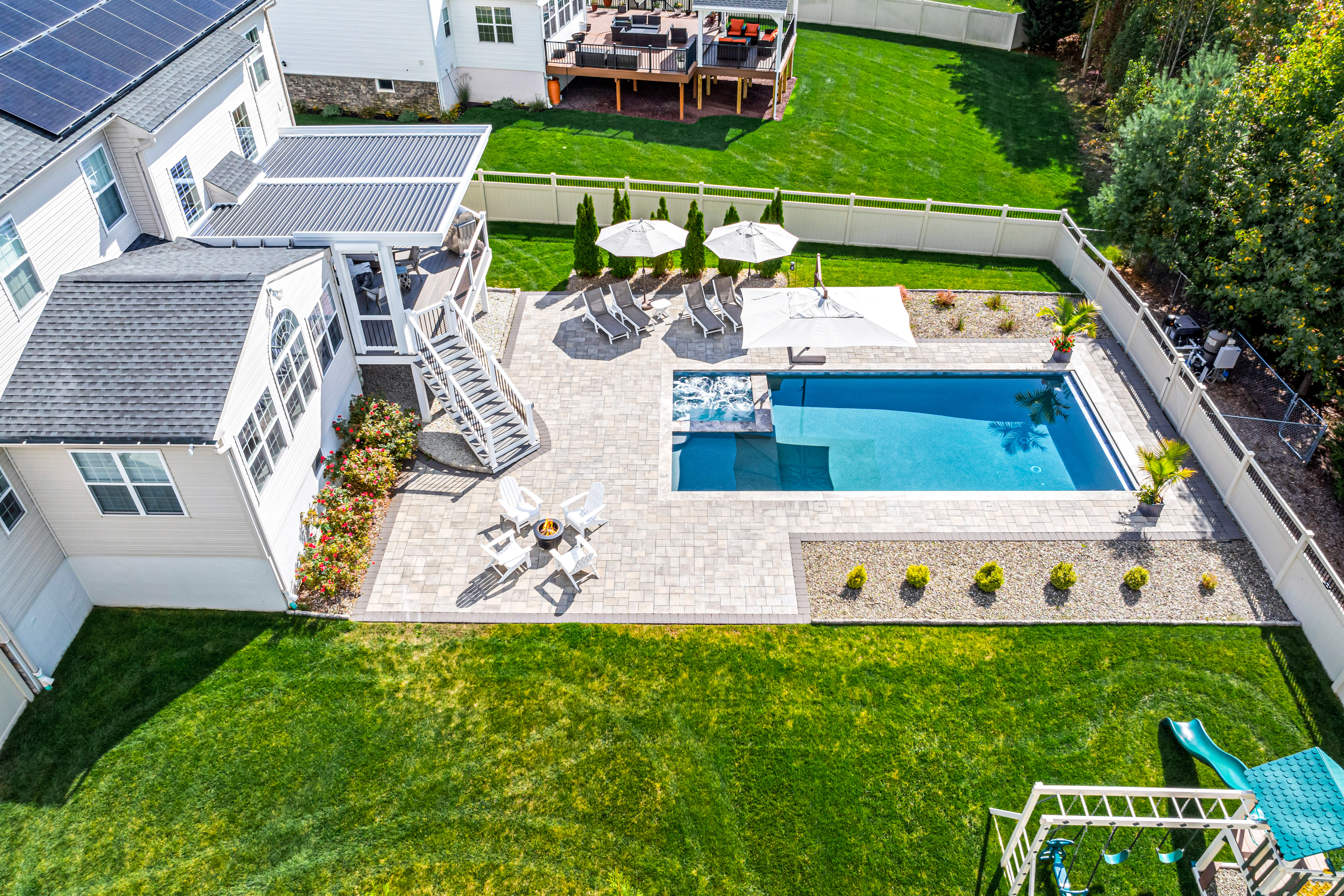 52 Wellesley Way Marlton, NJ 08053 - Photo 95 of 98 a view of swimming pool with seating area