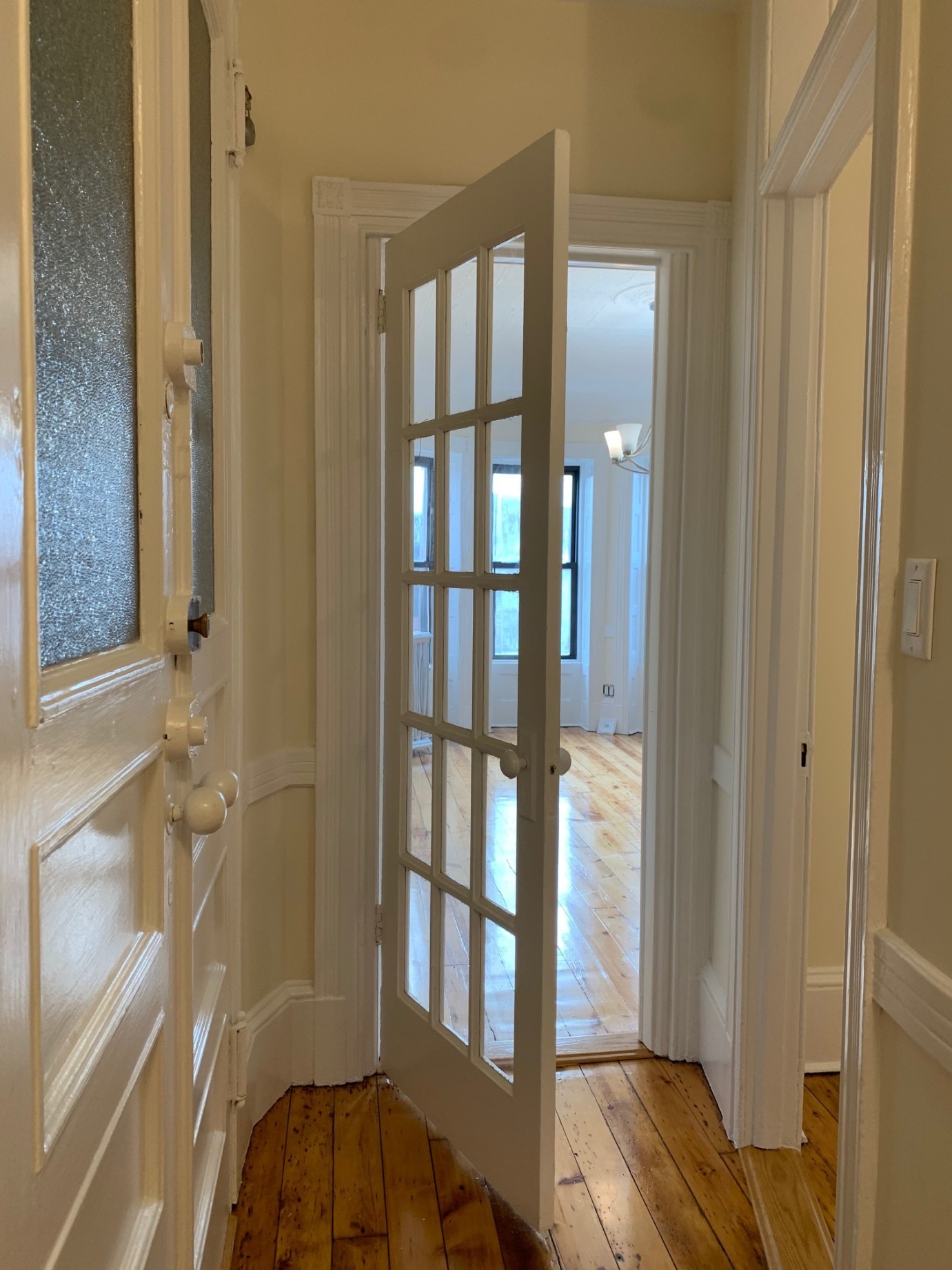 481 9th Street, Unit 4 Brooklyn, NY 11215 - Photo 5 of 33 a view of walk in closet with window and wooden floor