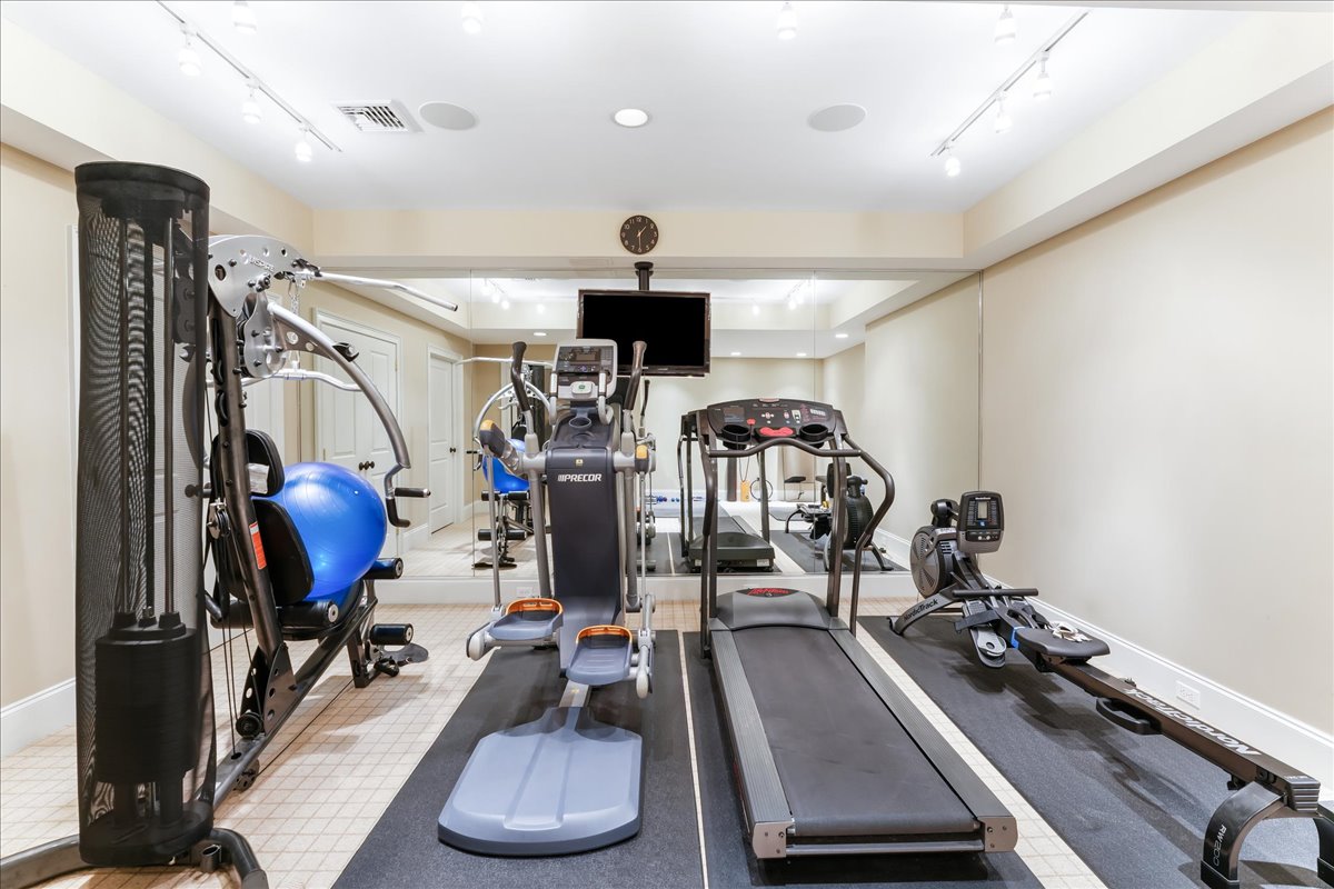 248 Valley Ridge Road Haverford, PA 19041 - Photo 34 of 44 a view of a room with gym equipment