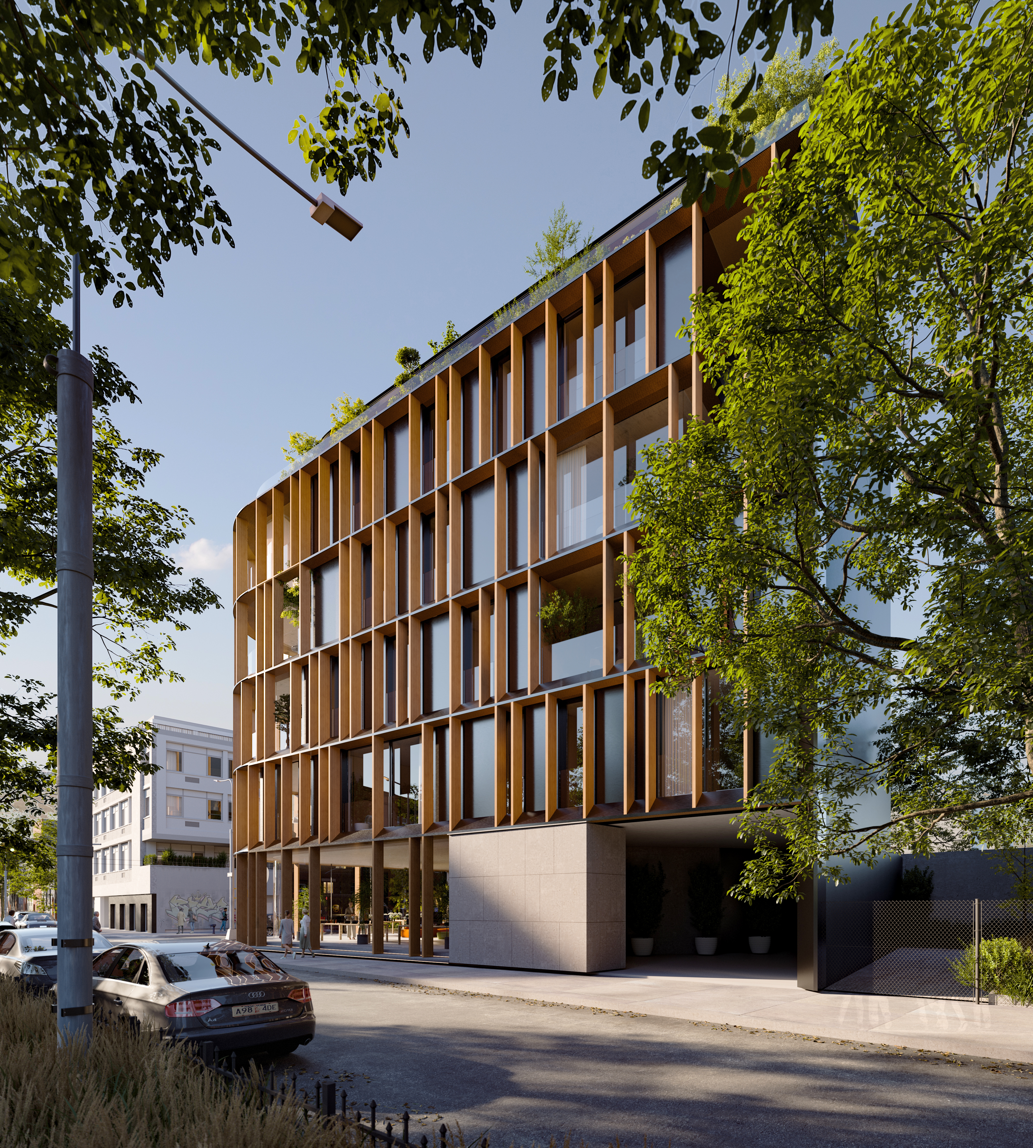 28 Herbert Street, Unit 2D Brooklyn, NY 11222 - Photo 9 of 10 a front view of a building with street view