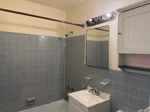 a living room filled with furniture