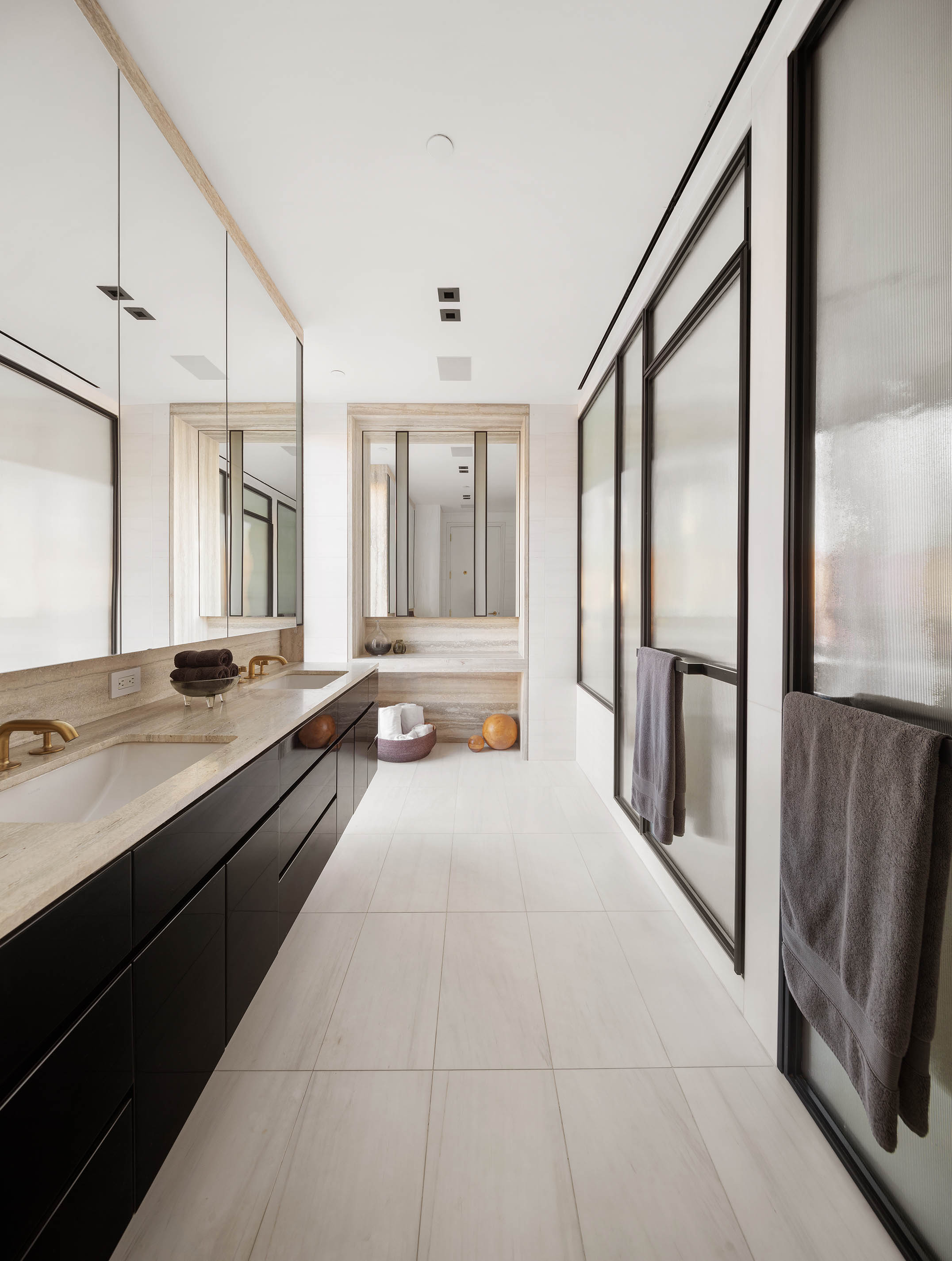 505 West 19th Street, Unit 8C Manhattan, NY 10011 - Photo 9 of 13 a large white kitchen with a large window