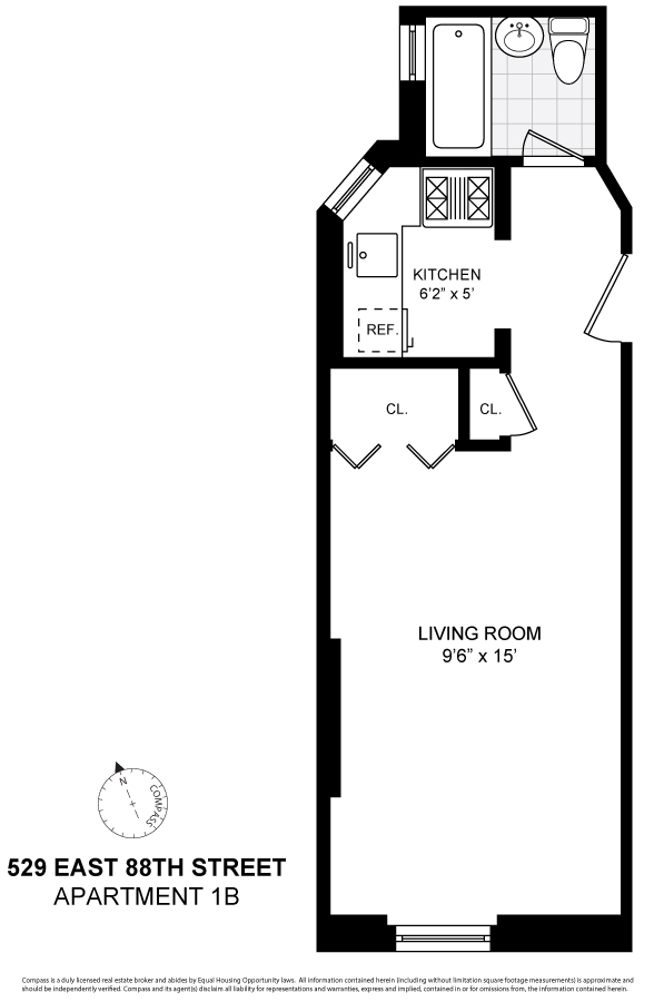 529 East 88th Street, Unit 1B Manhattan, NY 10128 - Photo 7 of 7 Gallery Image 7