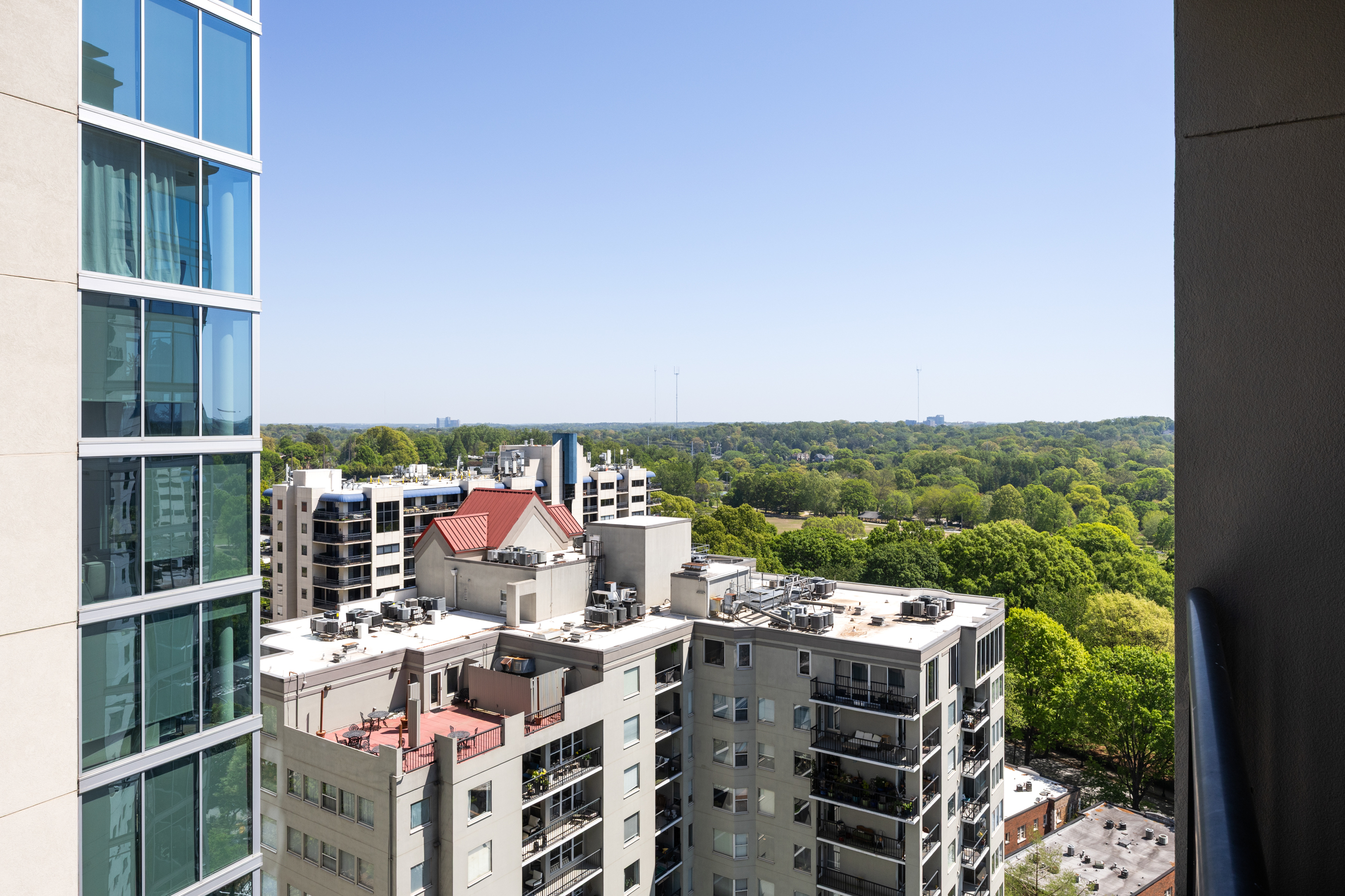 222 12th Street Northeast Atlanta, GA 30309 - Photo 25 of 56 a view of a balcony with an ocean view