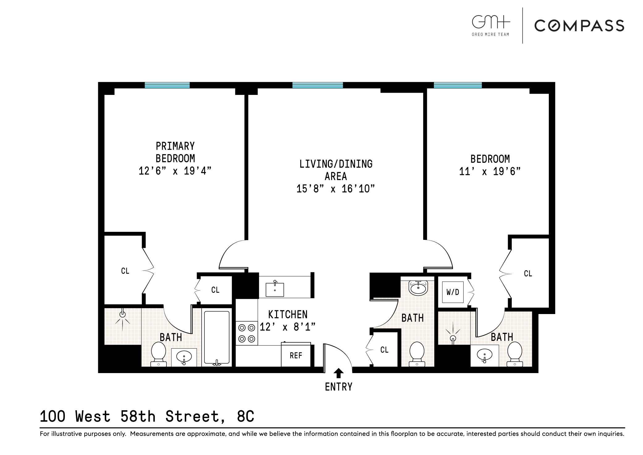 100 West 58th Street, Unit 8C Manhattan, NY 10019 - Photo 11 of 11 unknown