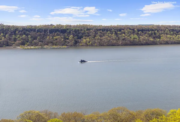 a view of balcony with city view