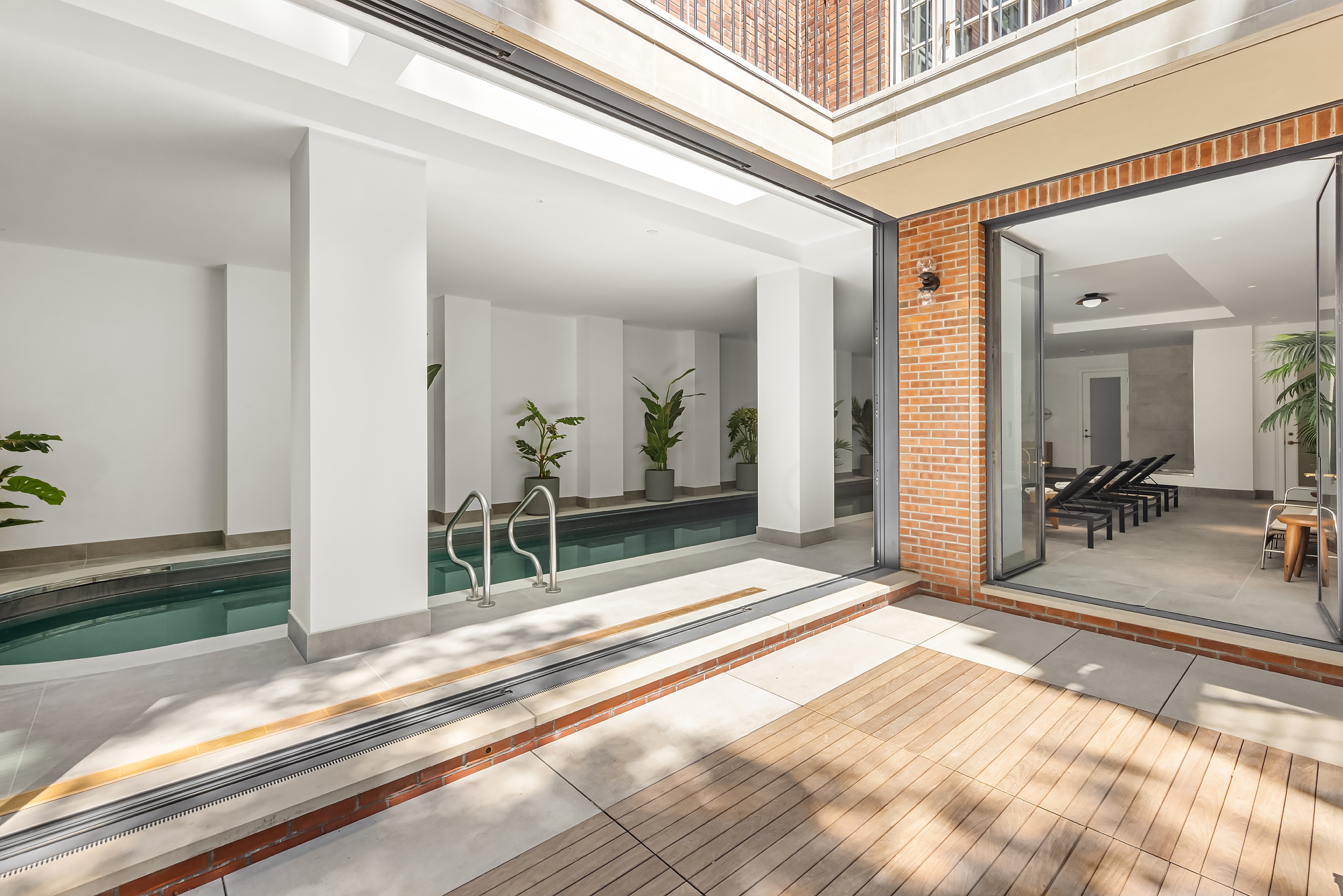 48-50 West 69th Street Manhattan, NY 10023 - Photo 25 of 33 a view of a hallway with a computer on a desk