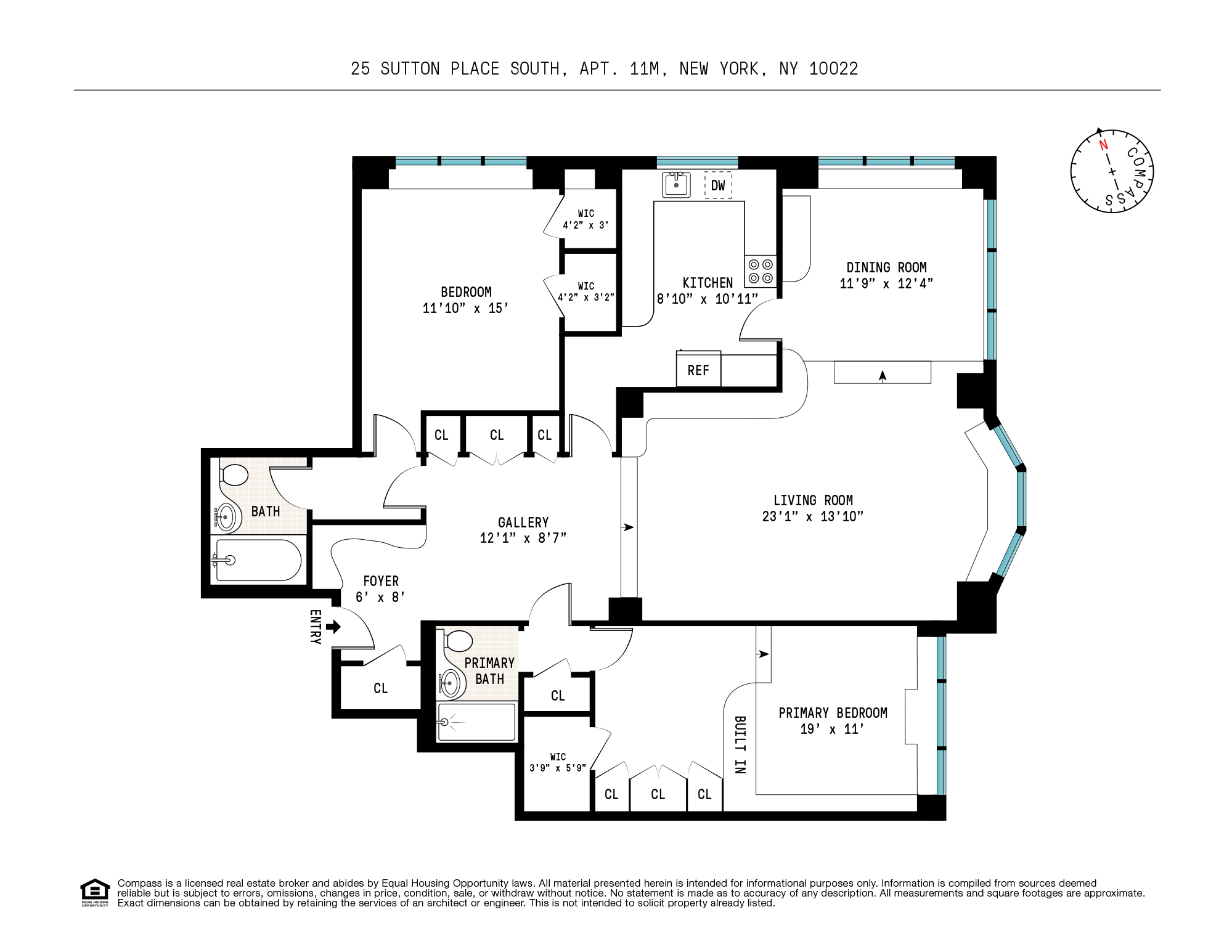 25 Sutton Place South, Unit 11M Manhattan, NY 10022 - Photo 11 of 11