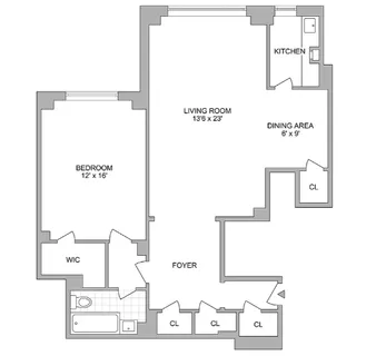 $535,000 | 400 East 52nd Street, Unit 6K | Midtown East