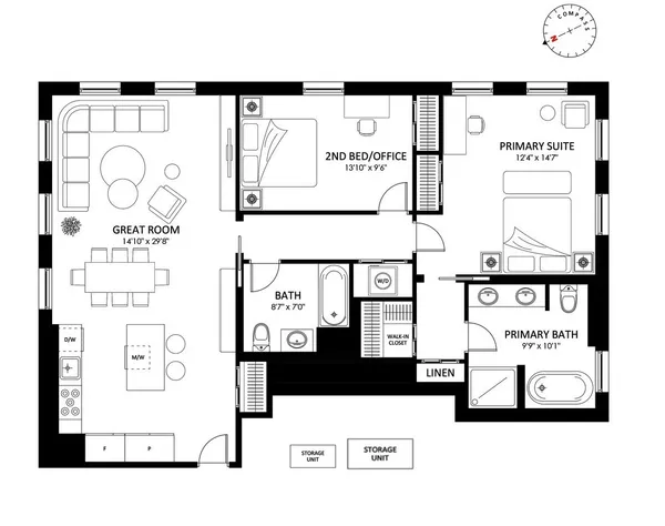 $12,500 | 347 Henry Street, Unit 5B | Cobble Hill