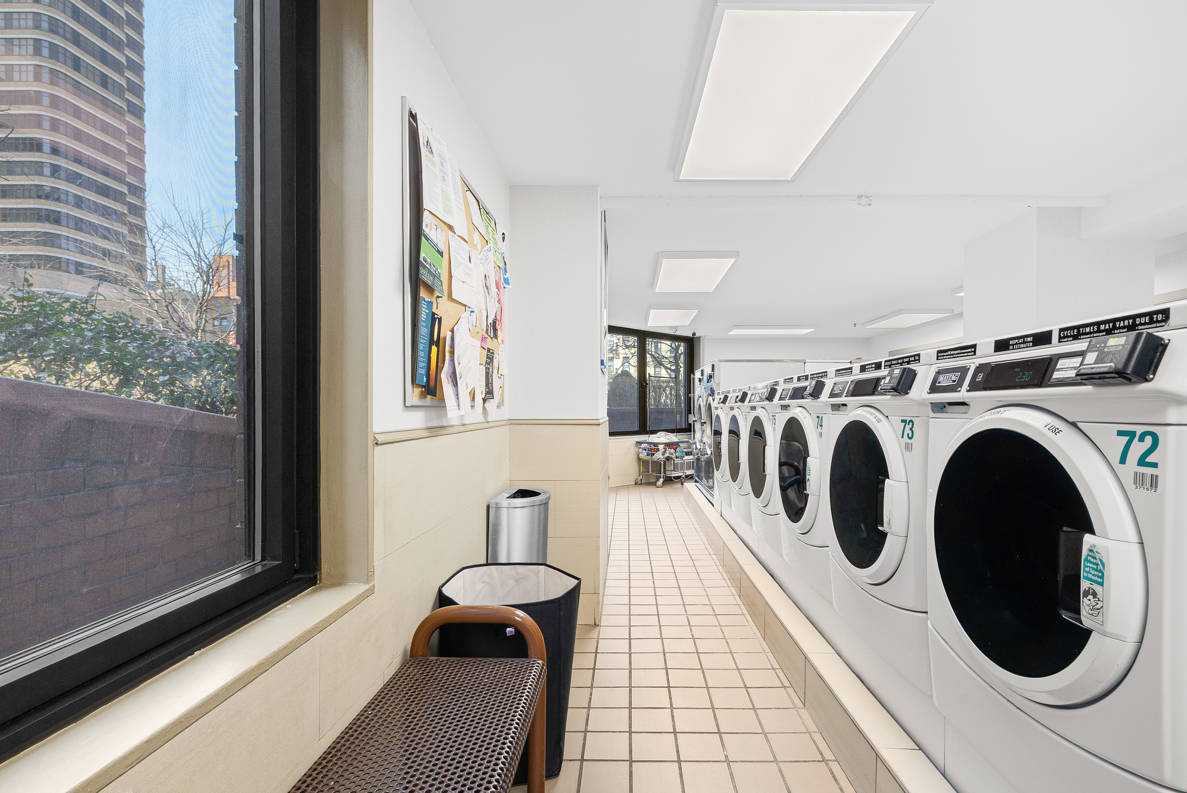 1623 3rd Avenue, Unit 36A Manhattan, NY 10128 - Photo 15 of 17 a view of entryway with washer and dryer