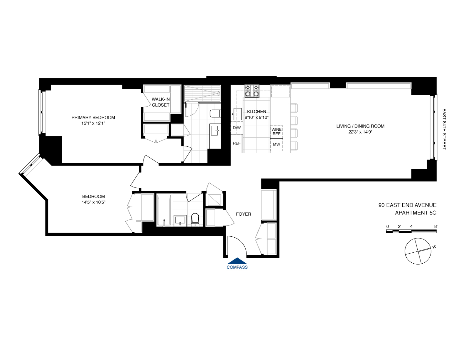 90 East End Avenue, Unit 5C Manhattan, NY 10028 - Photo 9 of 9