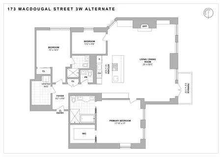 a picture of a floor plan