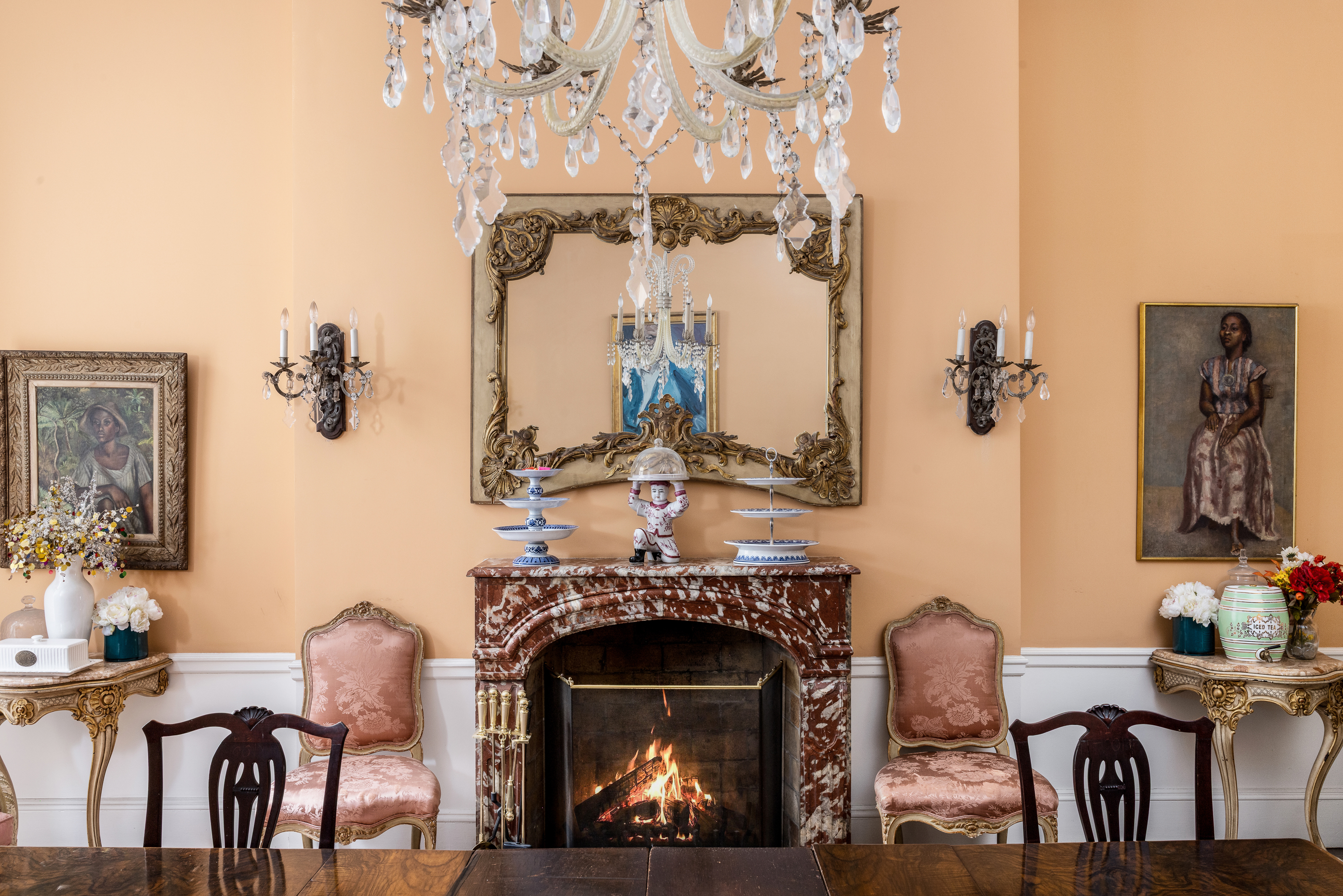21 East 81st Street Manhattan, NY 10028 - Photo 10 of 21 a living room with furniture and a fireplace