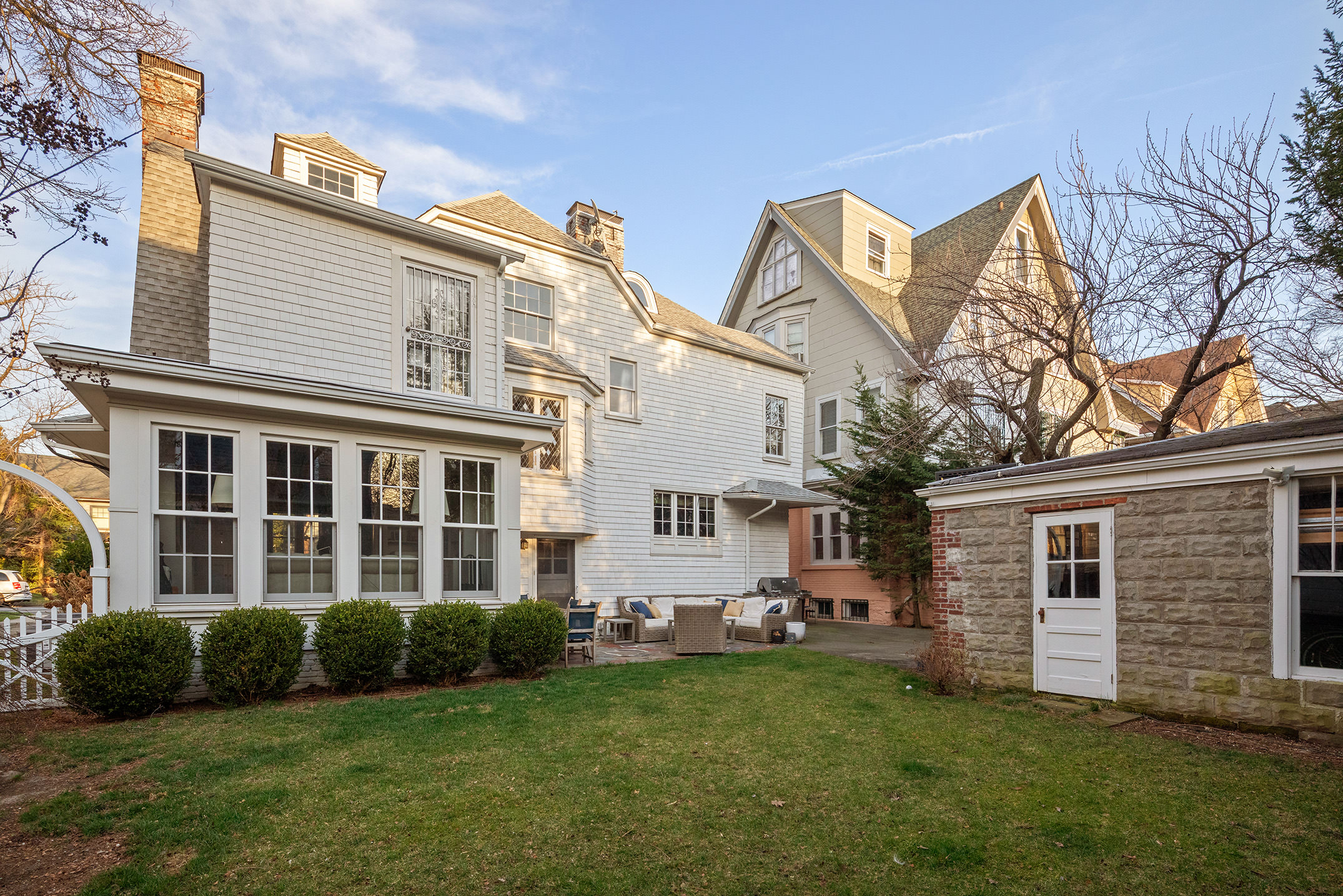 162 Argyle Road Brooklyn, NY 11218 - Photo 22 of 25 a front view of a house with a garden
