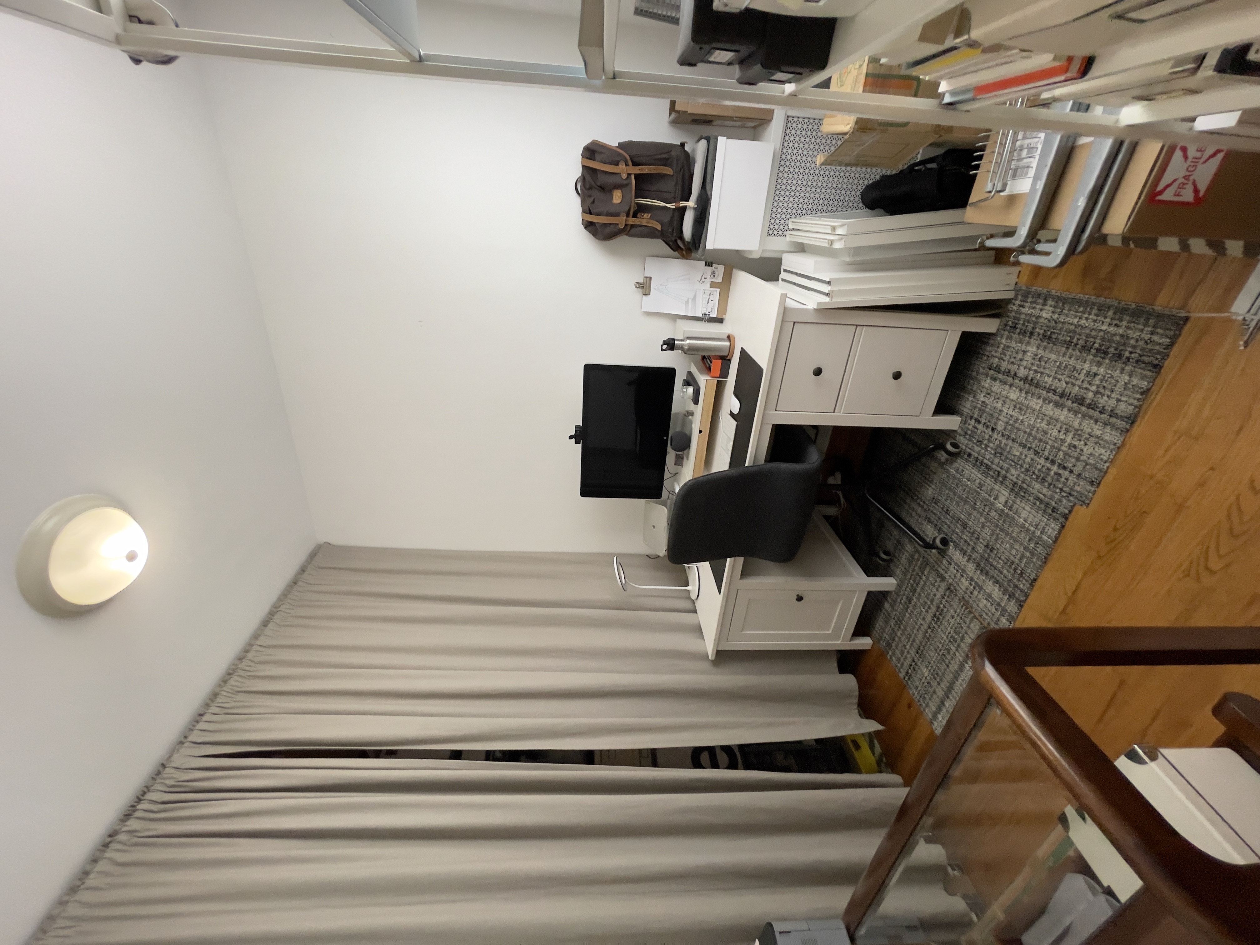 250 19th Street, Unit 3A Brooklyn, NY 11215 - Photo 14 of 15 a view of a workspace with furniture and a window