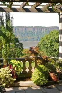 a view of outdoor space and city view