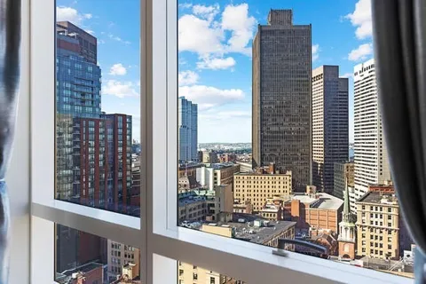 a view of balcony with city view