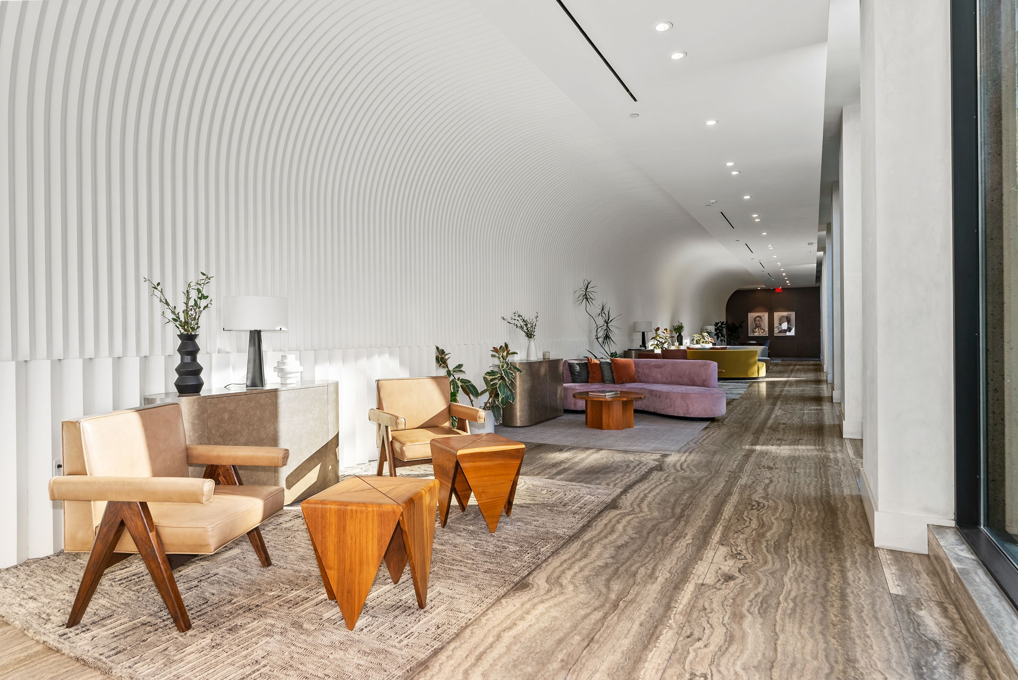 58 St Marks Place, Unit 212 Brooklyn, NY 11217 - Photo 16 of 27 a living room with furniture and wooden floor