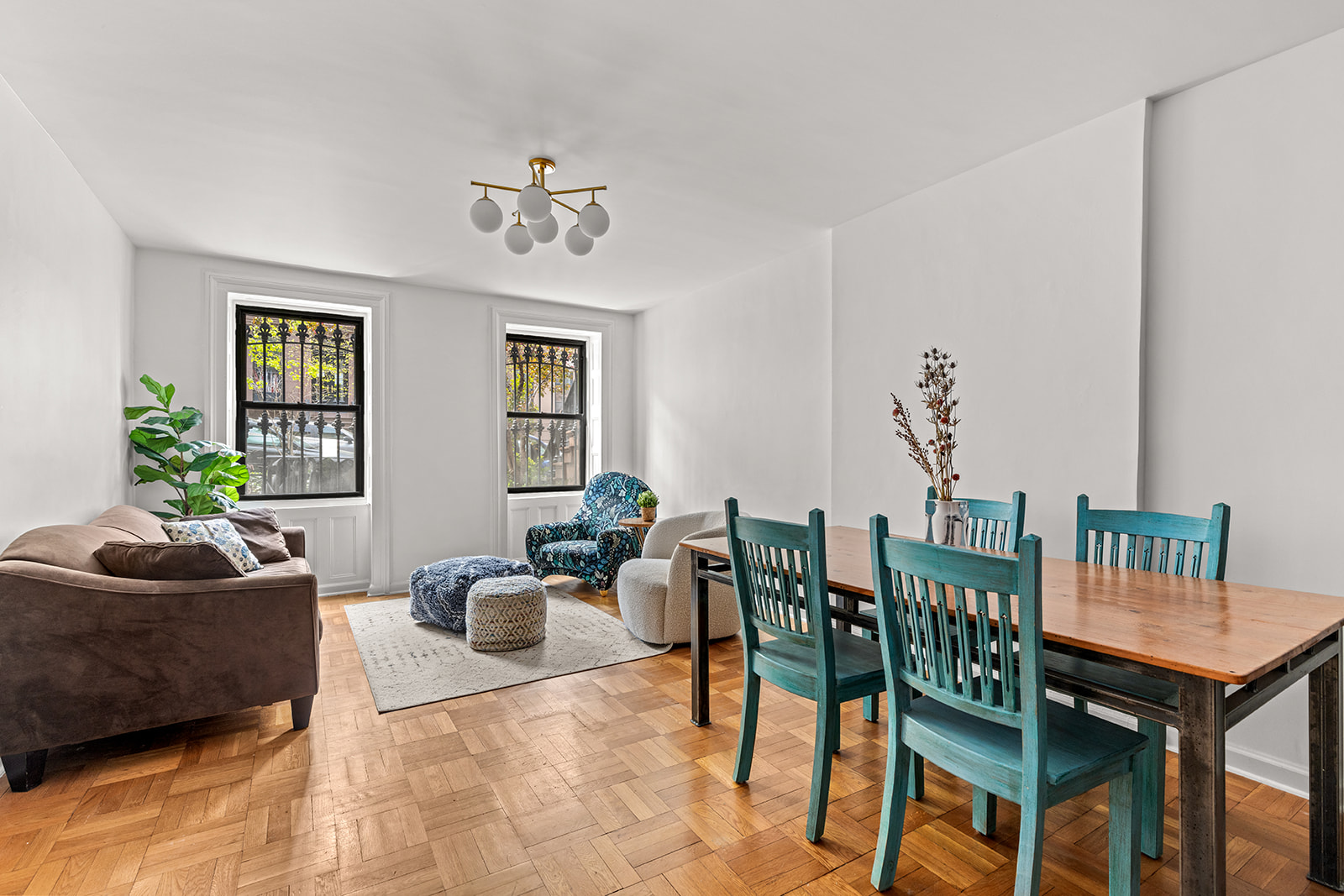 417 6th Street Brooklyn, NY 11215 - Photo 18 of 21 a view of a livingroom with furniture and window