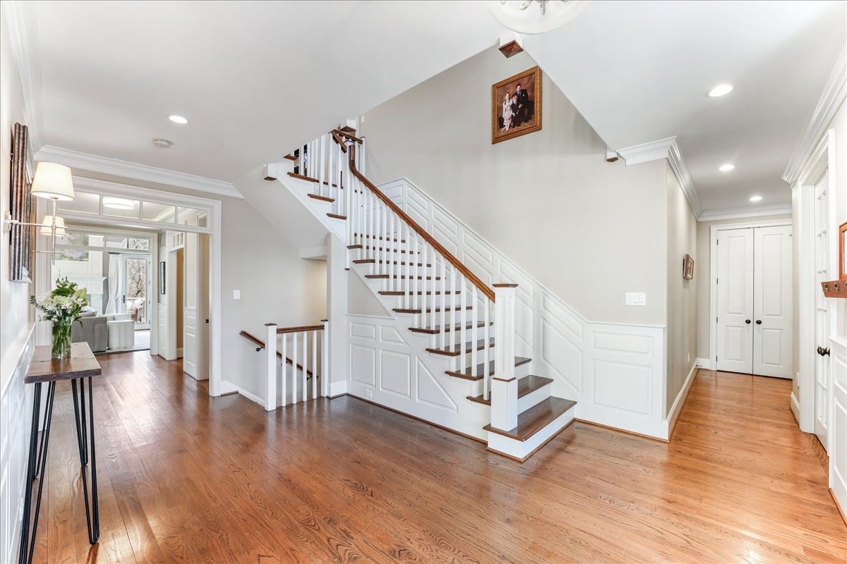 248 Valley Ridge Road Haverford, PA 19041 - Photo 5 of 44 a view of entryway and hall with wooden floor
