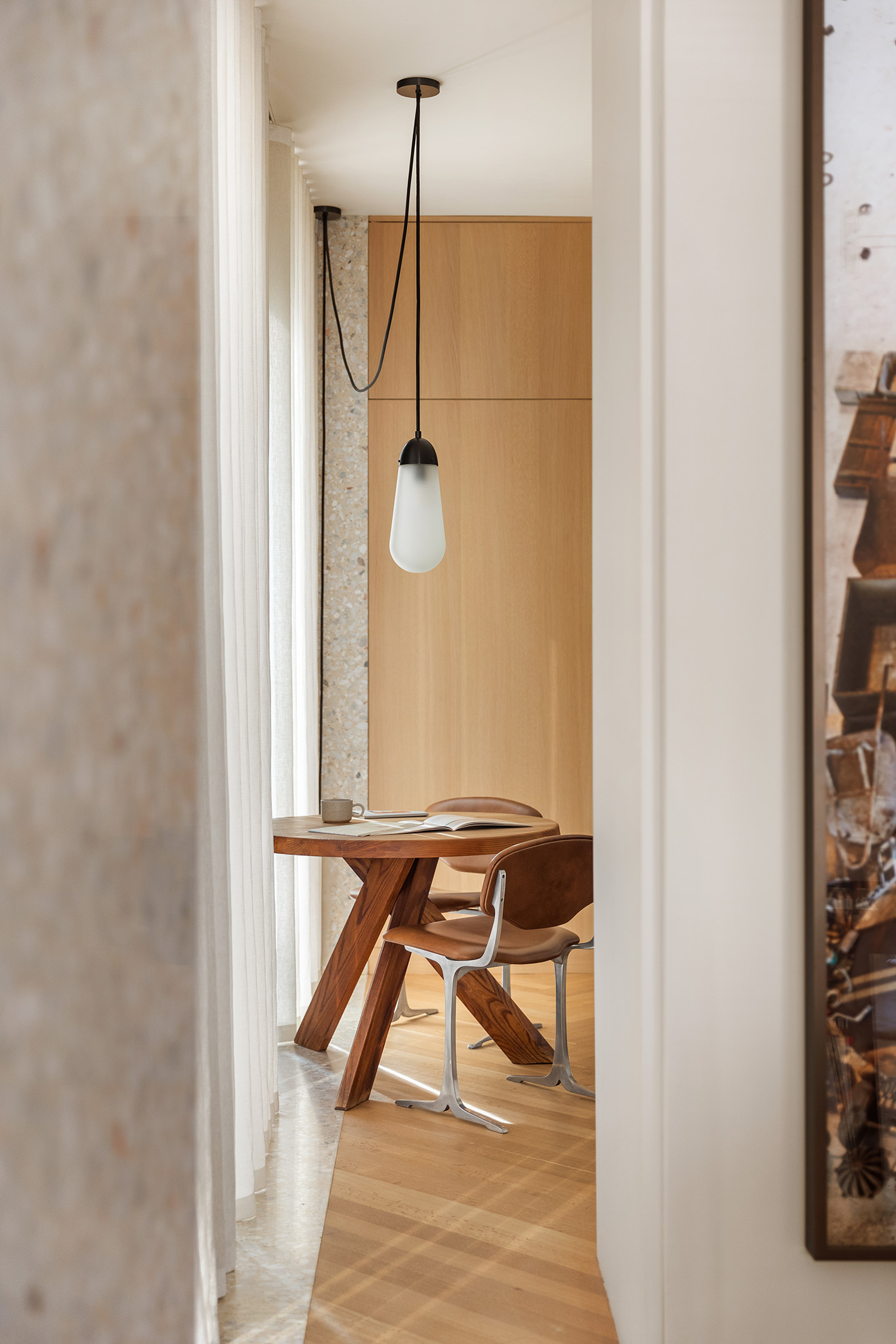 16 West 40th Street, Unit 16B Manhattan, NY 10018 - Photo 7 of 15 a picture of a room with a door and a rug