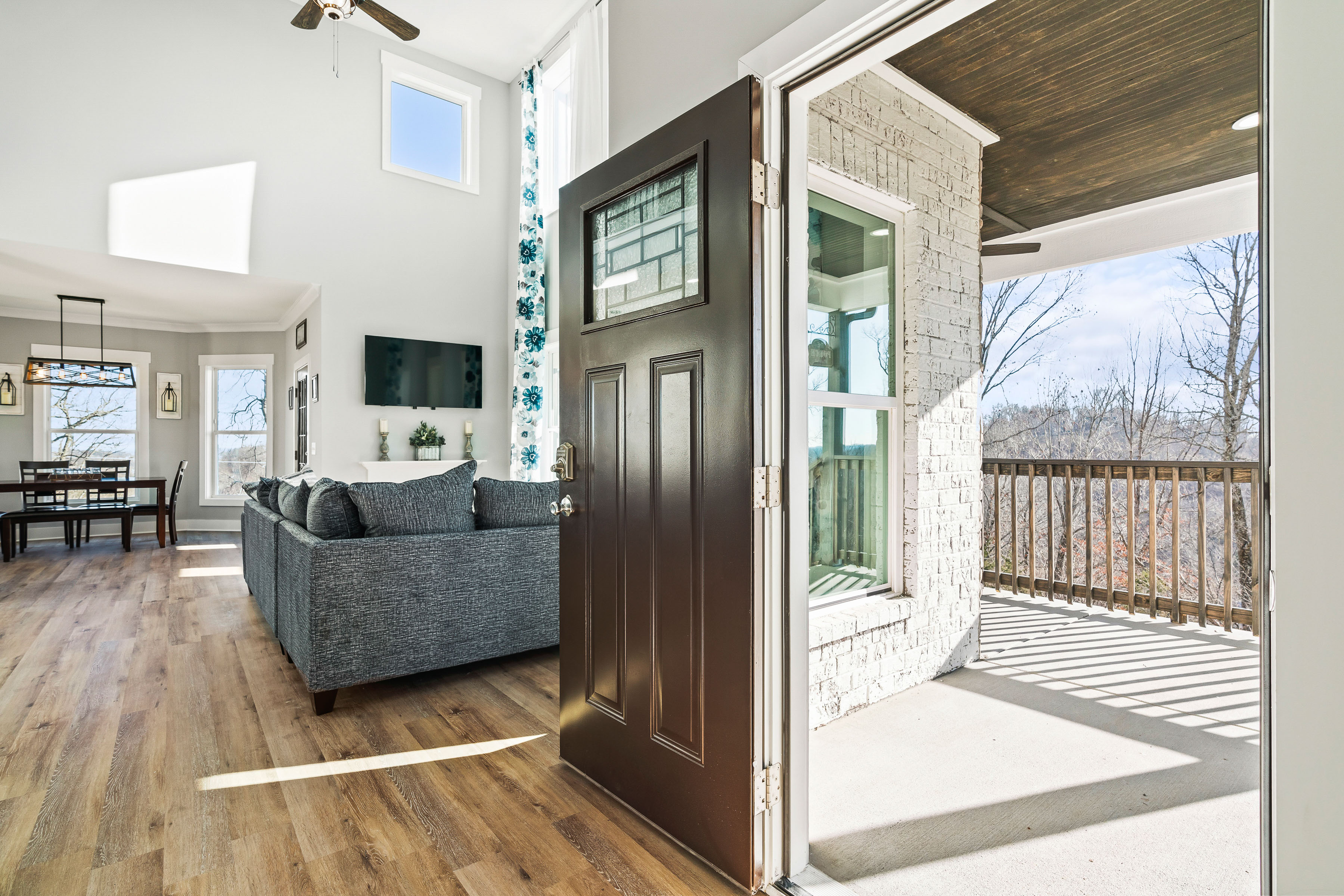 Happy Hollow Road Goodlettsville, TN 37072 - Photo 31 of 203 a living room with furniture and a flat screen tv