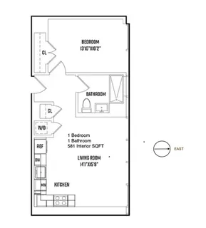 $965,000 | 4507 Court Square, Unit 6G | Long Island City