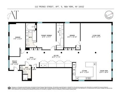 $4,675,000 | 112 Prince Street, Unit 5 | SoHo