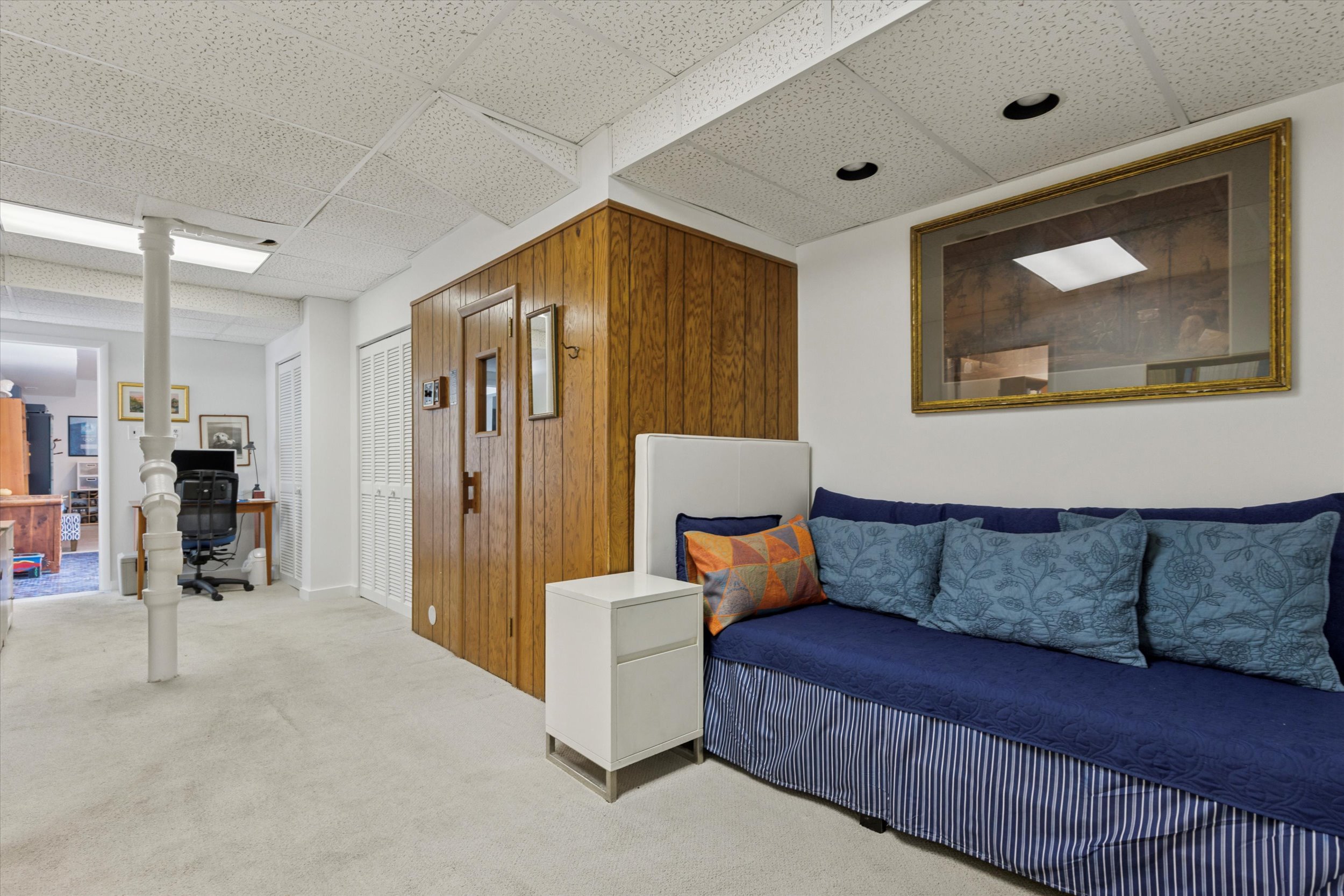 376 Merion Road Merion Station, PA 19066 - Photo 25 of 35 a living room with furniture and a painting on the wall